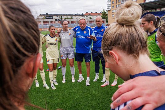 Djurgårdens tränare Anders Johansson