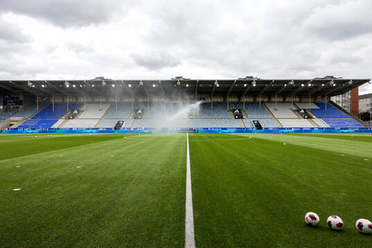 Interiör vy av Norrköpings Idrottspark