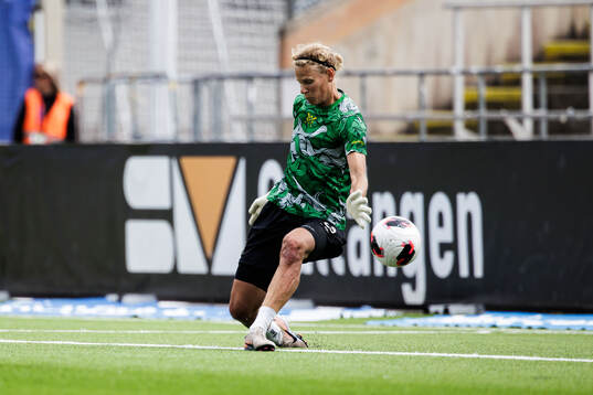 Hammarbys målvakt Cajsa Andersson
