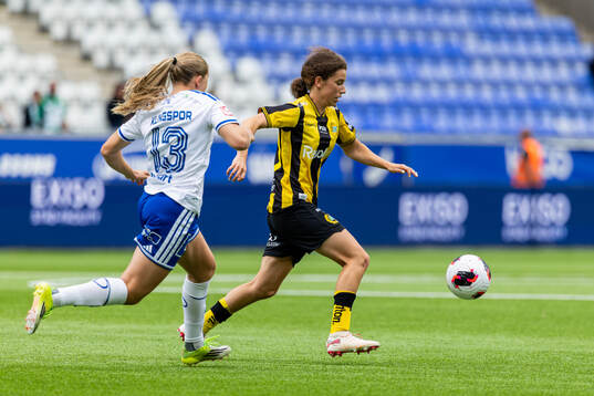 IFK Norrköpings Paula Broddner Klingspor och Hammarbys