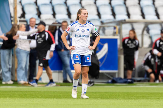 IFK Norrköpings Carrie Jones deppar