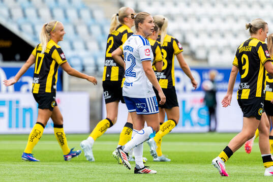 IFK Norrköpings Fanny Andersson deppar