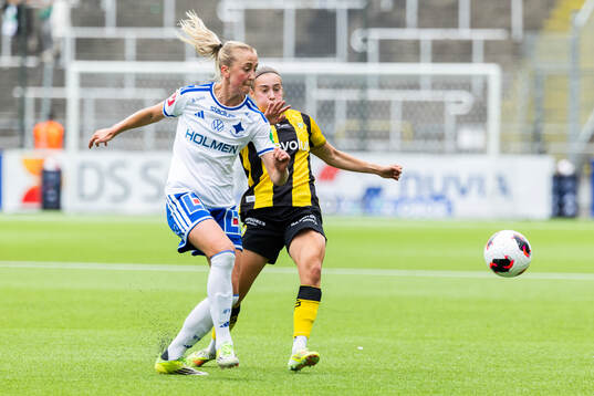 IFK Norrköpings Julia Karlernäs och Hammarbys Vilma