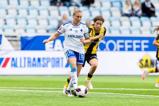 IFK Norrköpings Fanny Andersson och Hammarbys Inés
