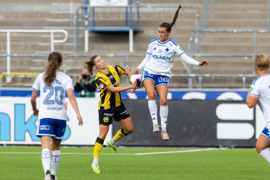 Hammarbys Vilma Emilia Koivisto och IFK Norrköpings