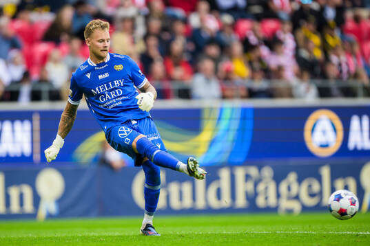 Mjällbys målvakt Robin Wallinder