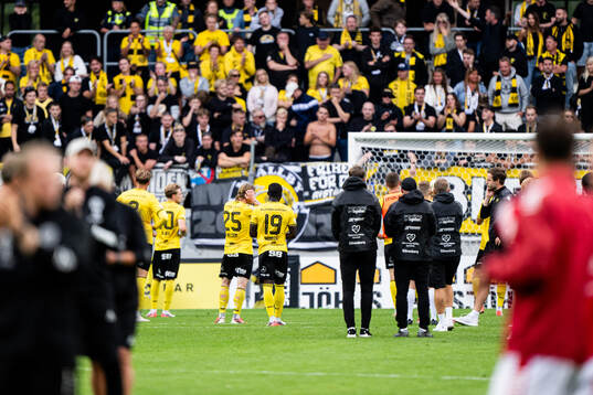 Mjällbys spelare deppar