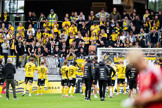 Mjällbys spelare deppar