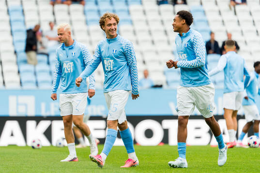 Malmö FFs Anton Höög och Theodor Lundbergh