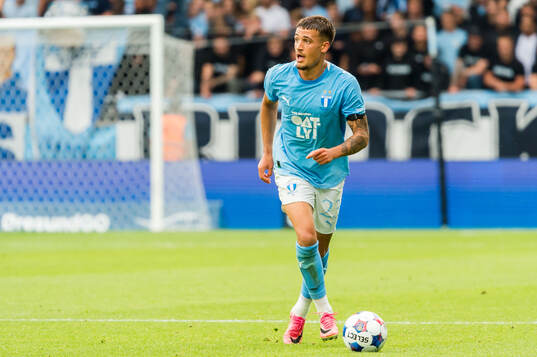 Malmö FFs Noah Åstrand John