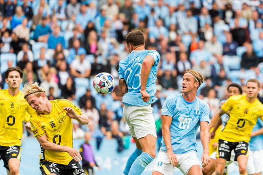 Malmö FFs Noah Åstrand John och Erik Botheim