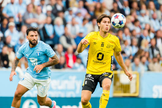 Elfsborgs Rasmus Wikström och Malmö FFs Sead Haksabanovic
