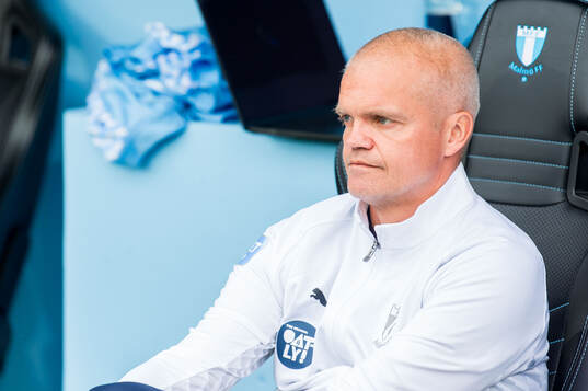 Malmö FFs huvudtränare Gaute Helstrup