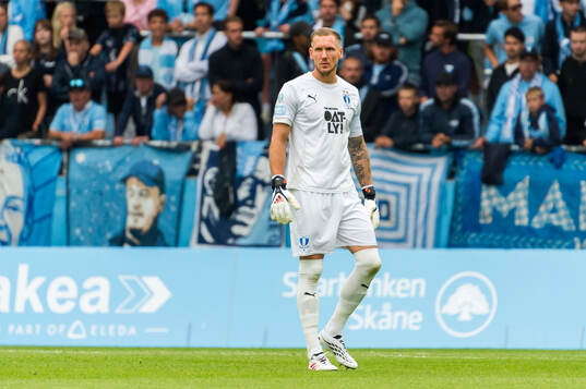 Malmö FFs målvakt Robin Olsen