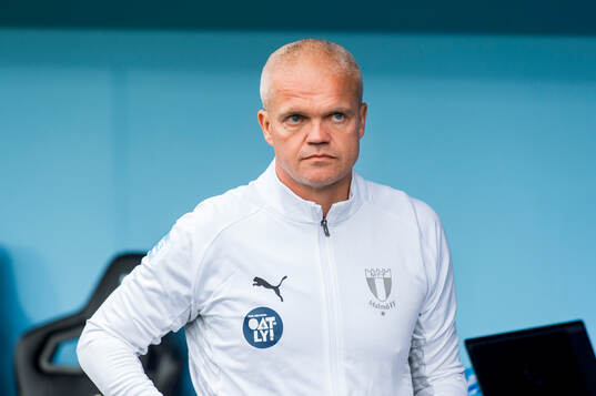 Malmö FFs huvudtränare Gaute Helstrup