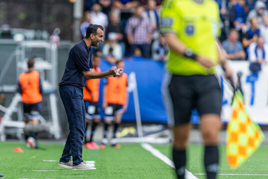 Sirius tränare Andreas Engelmark