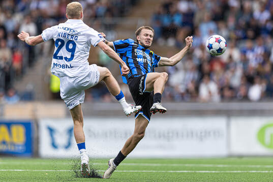 IFK Göteborgs Adam Bergmark Wiberg och Sirius Melker Heier