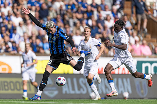 Sirius Robbie Ure och IFK Göteborgs Rockson Yeboah