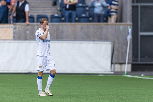 IFK Göteborgs Sam Larsson deppar