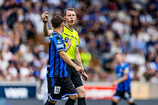 Sirius Isak Bjerkebo och Domare Oscar Johnson