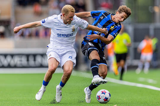 IFK Göteborgs Adam Bergmark Wiberg och Sirius Victor