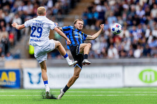 IFK Göteborgs Adam Bergmark Wiberg och Sirius Melker Heier