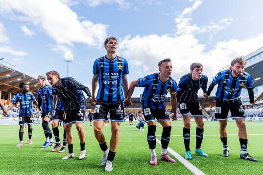 Sirius Marcus Lindberg och Henrik Rönnlöf Castegren jublar