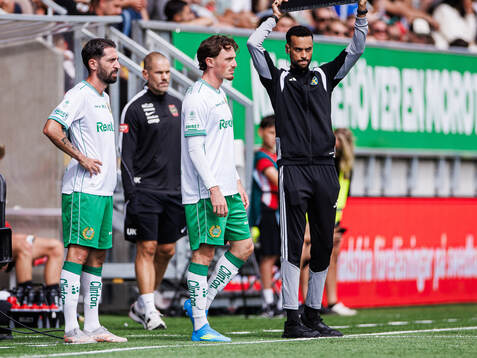 Hammarbys Nahir Besara och Noah Persson