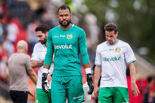 Hammarbys målvakt Warner Hahn deppar