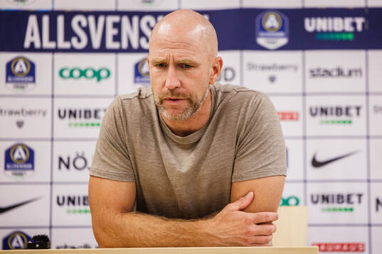 Hammarbys tränare Henrik Rydström