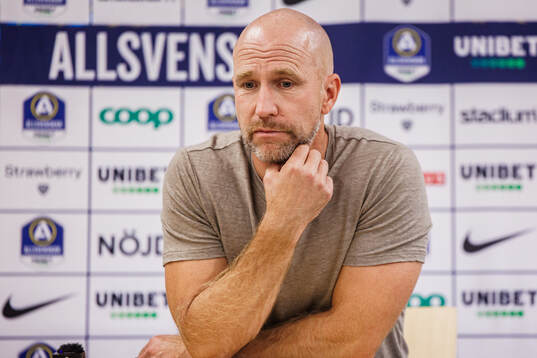 Hammarbys tränare Henrik Rydström