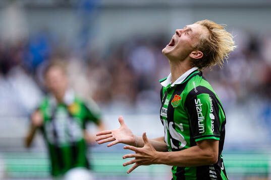 GAIS Henry Sletsjøe jublar