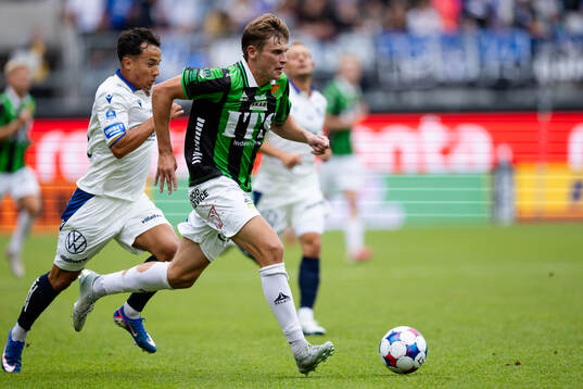Halmstads Hussein Carneil och GAIS Max Andersson