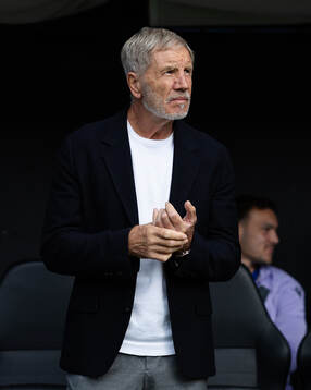 Halmstads tränare Stuart Baxter