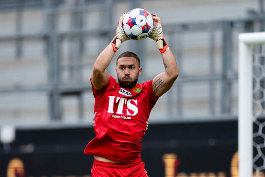 GAIS målvakt Mergim Krasniqi