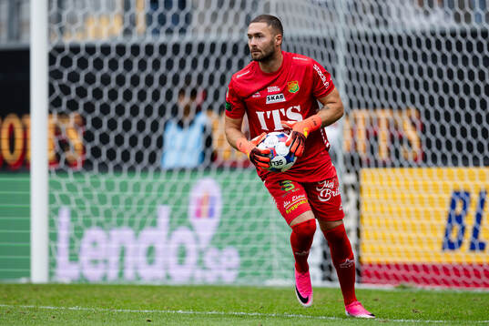 GAIS målvakt Mergim Krasniqi