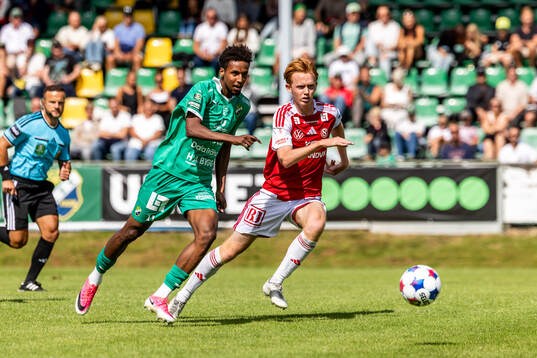 Ljungskiles Abdishakur Bashir Omar och Sandvikens Fabian