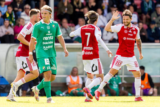Sandvikens Karl Bohm jublar