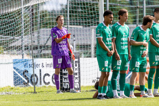 Ljungskiles målvakt Lukas Eriksson