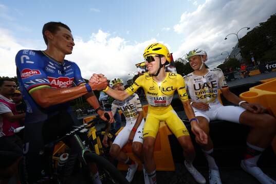 Cykel, Tour de France, Etapp 21 Dutch Mathieu van der Poel