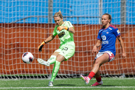 Häckens målvakt Jennifer Falk