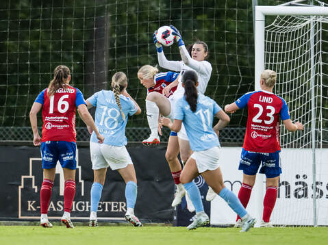 Malmö FFs målvakt Zecira Musovic