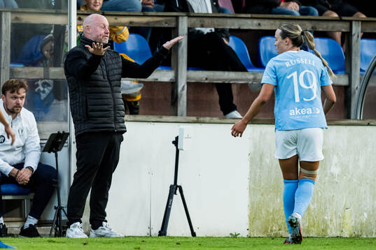 Malmö FFs tränare Jonas Valfridsson