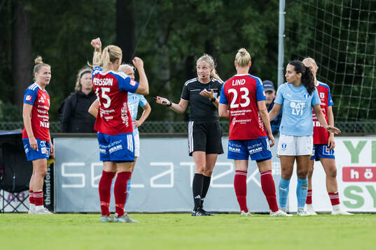Domare Eva Svärdsudd i samtal med och Vittsjö och Malmö