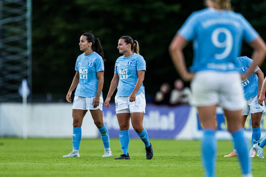 Malmö FFs Emma Petrovic deppar