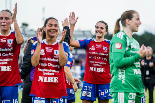 Vittsjös Daniela Galic jublar