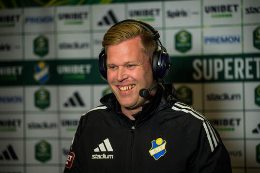 Östers tränare Daniel Friberg