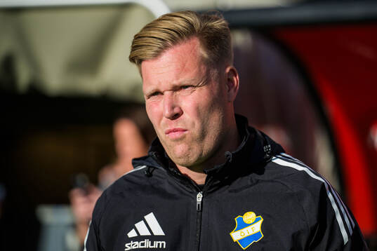 Östers tränare Daniel Friberg