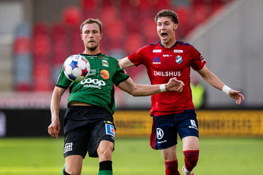 Varbergs Niklas Dahlström och Östers Samuel Burakowsky
