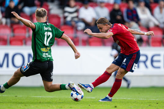 Varbergs Edvin Tellgren och Östers Linus Carlstrand